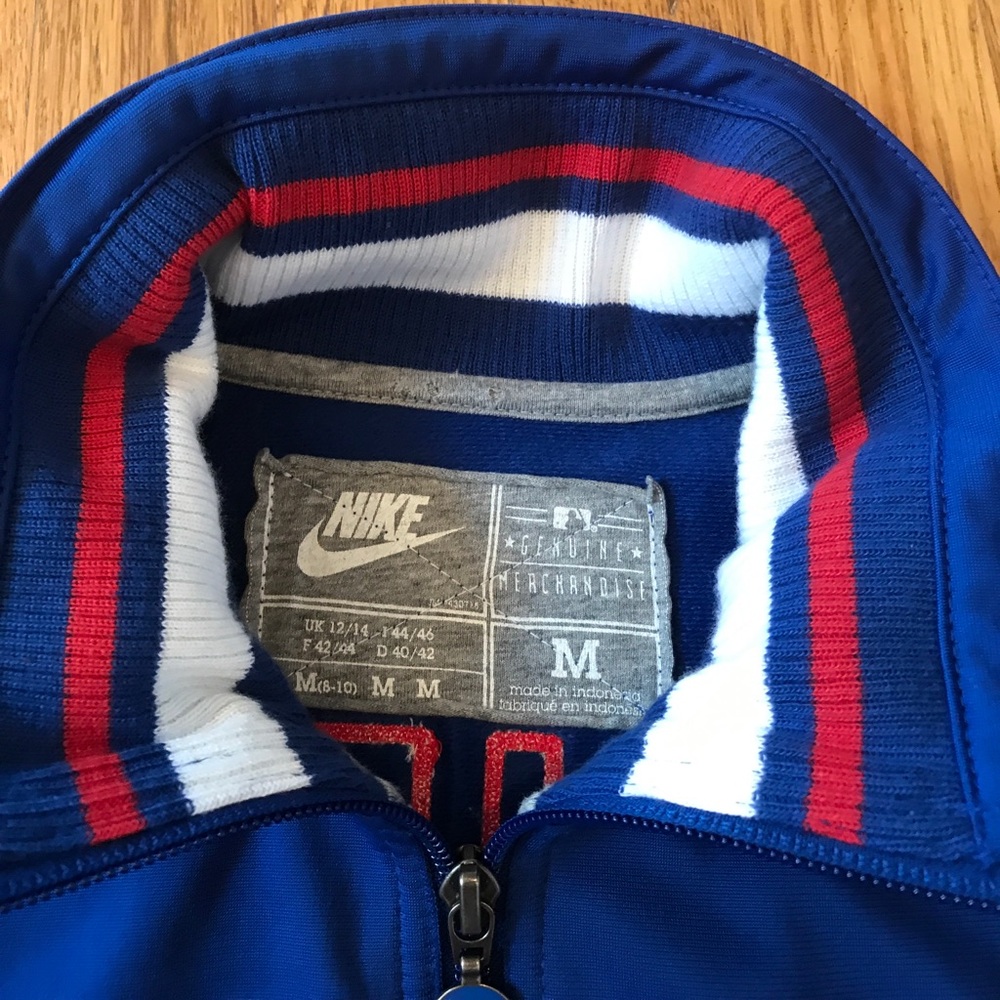 CHICAGO CUBS Nike Blue and Red Women's Jacket - Picture 2 of 6